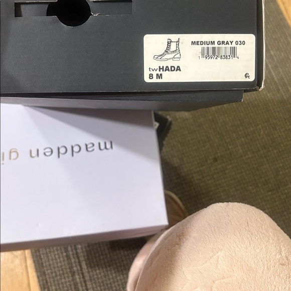 Tommy Hilfiger Gray Duck Boots - Picture 2 of 3